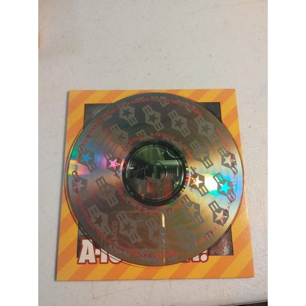 A-10 Cuba: Missions at Guantanamo - 1996 Game For Apple Mac - Complete In Box